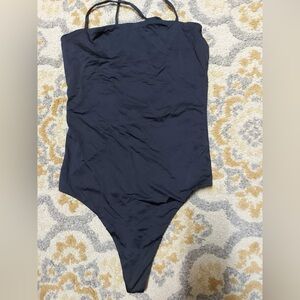 Aritzia Wilfred black sleeveless bodysuit